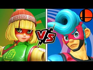 Min Min VS Spring Man! (Smash Bros Ultimate)