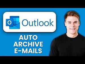 NEW! How to Archive Emails in Outlook Automatically (2025) 📥🗂️ | Auto Archive Setup Tutorial