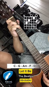 19K views · 93 reactions | Let It Be - The Beatles | Easy Guitar Chords Tutorial  #LetItBe #thebeatles #beatles #guitarchords #guitartutorial #music #fblifestyle | Ohwel Guitar Tutorial | Facebook