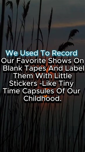📼 Those blank tapes weren’t just recordings—they were memories we could rewind and relive anytime. | Daily Bible Verse