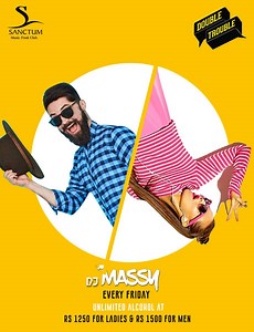 Open Bar at Sanctum every Friday, starting at INR 1,250. Double Trouble for sure! Guestlist- bit.ly/SanctumEvents Call - 7676003333 #Sanctum #ResidencyRoad #DoubleTrouble | Sanctum Club