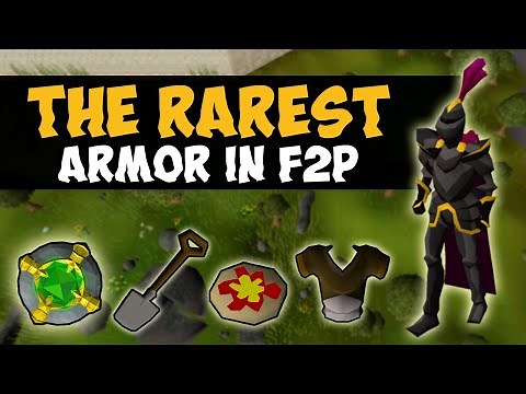 Is This The Rarest Armor in F2P? - OSRS Forgotten Armor