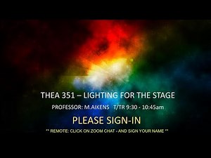 16 PROSCENIUM FILE BASICS