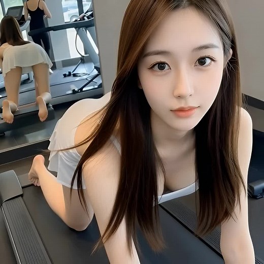 #長髮美女 #氣質女神 #運動女孩 #健身女孩 #空靈少女