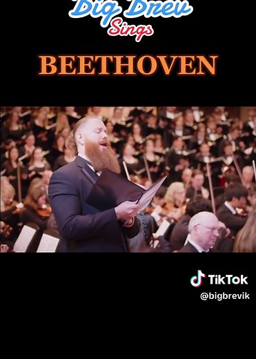 Big Brev Sings Beethoven: Deep Bass Solo Performance