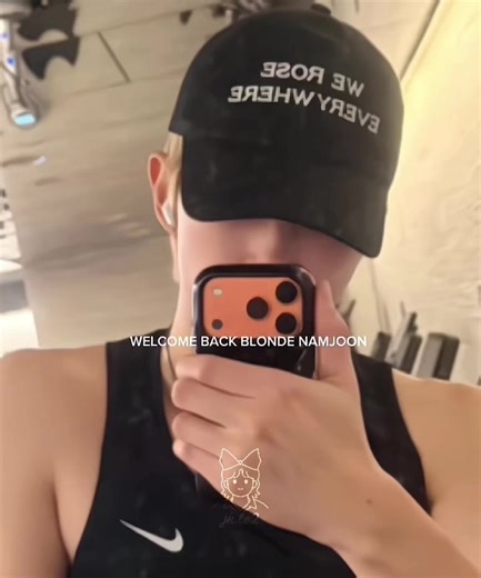 Kim Namjoon: Estilo de cabelo loiro e atualizações