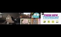Mix of 3 videos from youtube : Cartoon Network: Fresh New Thursday