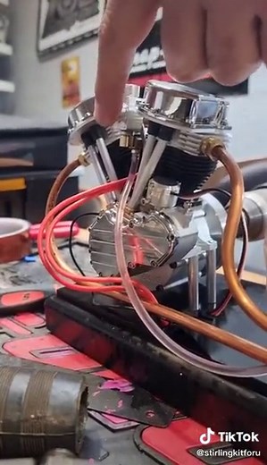 Model Engine Collection Showcase | V-Twin Sound | 1970s Style