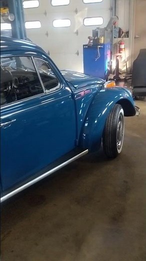1970 VW Beetle Bug Find-A-BuG Cobalt Blue Detailed! #shorts #shortsvideo