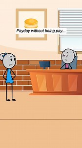 Payday without being paid #relatable #animation #funnyvideo #comedy #reels #corporateevents #managersbelike #toxicmanager #corporation #skits #management #CorporateDrama | Relatable Animation