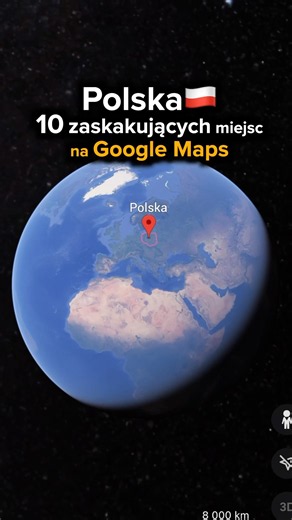 Poland on Google Maps 😎