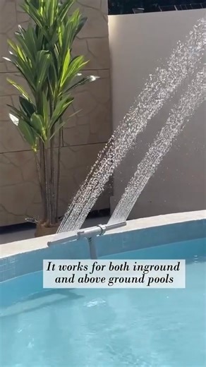  Turn Your Pool into a Water Paradise! Magic Fountain Sprayer for...