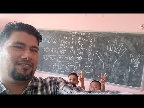 Today my first time class in pre-primary section!!!!!