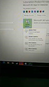 How to Update Microsoft Excel #short#viral