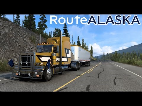 Route Alaska for American Truck Simulator