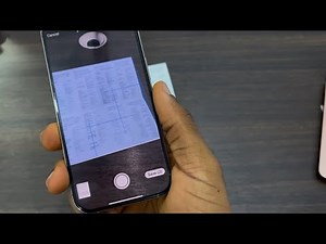 How to Scan Document on iPhone 16