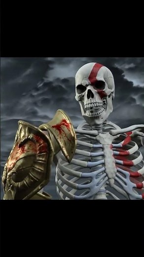 Skeleton Kratos Is Hilarious GOW 3