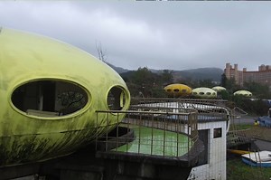 Explore this village of abandoned UFO houses