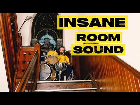 I Recorded Drums in a 100 Year Old Church Stairwell…
