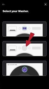 ThinQ App & Washing Machine Connection #thinq #lgappliances #lgthinq #frontload #washingmachine