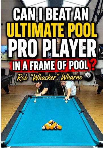 Can I Beat an Ultimate Pool Professional in One Frame of Pool?
