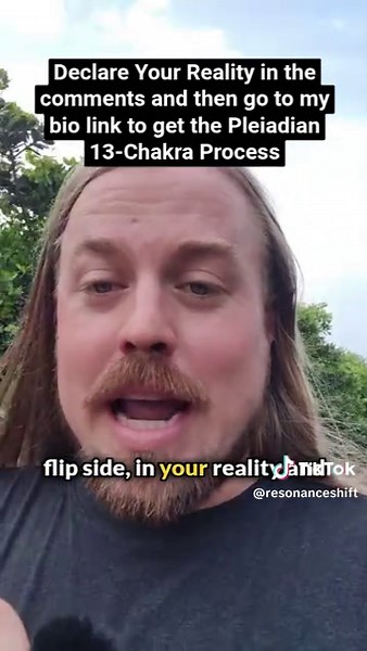 if you're trying to quantum shift your timeline this is for you stop talking about the past or what you're trying to heal start declaring what is true 'in my reality' right now this is how you program your experience and become a conscious creator if you're a conscious entrepreneur you can say 'in my reality, clients come to me with ease and speed' if you're working on self-love you can say 'in my reality, i feel completely at peace in my own body' your reality is programmable and you're the one