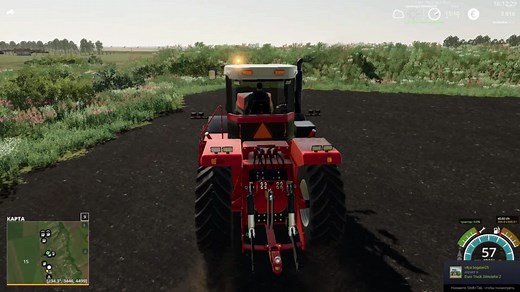 Farming Simulator 2019 Tractor Flying Gameplay