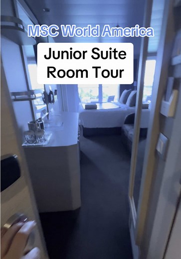 Explore the Junior Suite on MSC World America