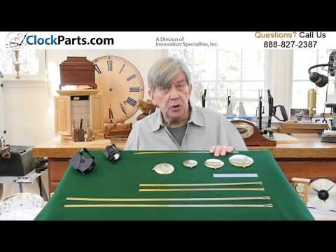 Clock Pendulums Rods and Bobs