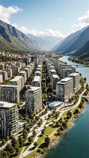 Modern Riverside Urban Paradise