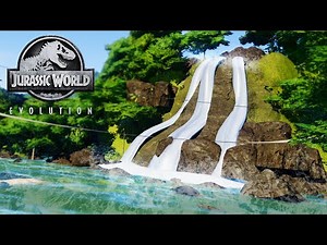IT GETS BETTER AND BETTER! Waterfall Mods Finally! | Jurassic World Evolution Mod Spotlight