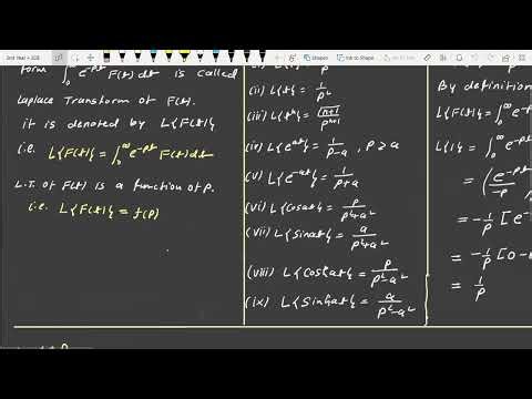 02 Laplace Transform | Mathematical Method | BSc Third Semester Live Class