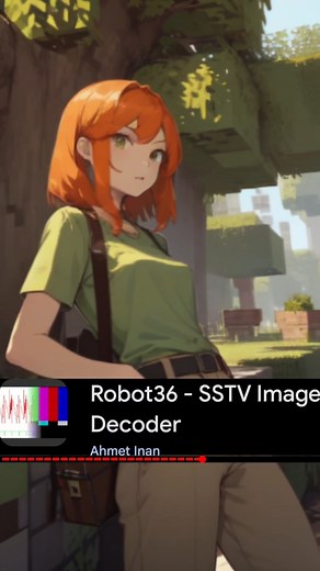 🔽инструкция в описании🔽 чтобы получить зашифрованное изображение, надо скачать Robot36, он есть в Google Play. Запустить декодер в многооконном режиме и поднести наушник со звуком из видео к микрофону, чтобы программа проанализировала звук. В результате у вас будет изображение. Для того чтобы уменьшить искажения на картинке, надо чтобы было тихо. #robot36 #sstv