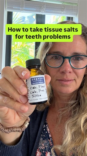Dr Alex Cornell / The Root Cause Dentist ✨144 on Instagram: "How to take tissue / cell salts, Calc Fluor, Calc Phos and Silica for teeth problems. They are also known as Schussler tissue salts and are a homeopathic remedy. Note that I am not a homeopath. 🦷 Choose any brand that is lactose free (Jacksons or Ollois is an example) 🦷 or request the remedy with all three in one pillule from a homeopath 🦷 very poor teeth integrity - take 4-5 pillules under the tongue three times a day (for 1-2 week