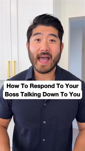 24K views · 4.9K reactions | When your boss talks down to you, don’t shrink, steady up. Here’s how to stay calm, professional, and in control while earning respect in the process 欄 #communicationtips #workplacetips #professionalboundaries #confidencecoach #emotionalintelligence | How To Convince | Facebook