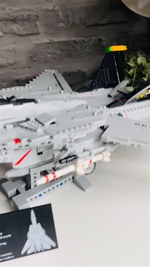 Chris (cBricks Tutorials) on Instagram: "Finally Christmas vacation! It took me so long but I finally finished this @misinimoc F14 Tomcat! An awesome set, with some very cool building techniques. Except for the wings folding mechanism, which feel a fragile, the complete build is very sturdy. Awesome set, with very nice alternative brand bricks. Check https://misinimoc.com @misinimoc #lego #arttoy #legomoc #legominifig #custommade moc building history military f14tomcat tomcat misimi"