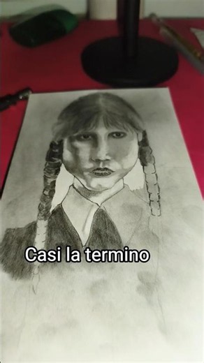 drawing Merlina dibujo a Merlina estilo chilena #drawing #merlinaadams
