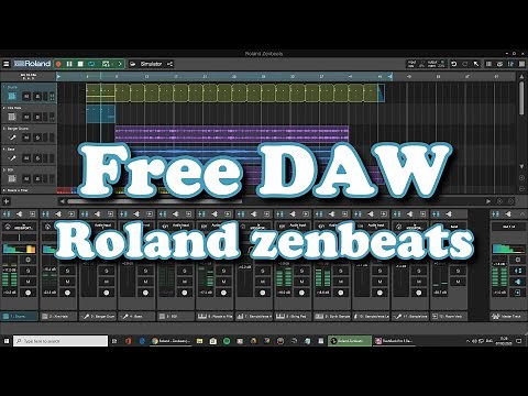 Free DAW - Roland zenbeats