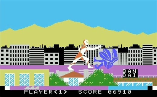 初代MSX 奥特曼，与外星人交战，保护运输物资