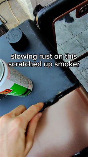 Dallas Lawn Guy on Instagram: "i bought a liquidated smoker that was a little scratched up."