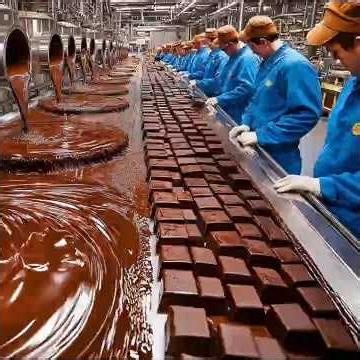 How Chocolate Is Made | Inside a Chocolate Factory From Cocoa Beans to Chocolate Bars #diy