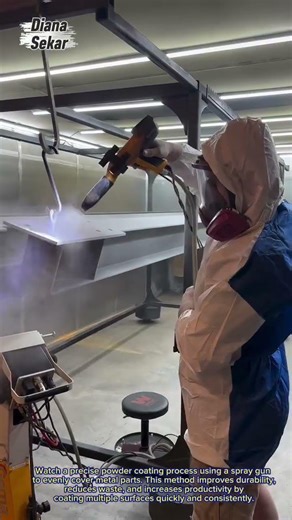 Satisfying Powder Coating Process | Fast & Efficient Industrial Painting