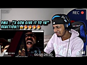 DMX - X Gon' Give It To Ya | REACTION!! MASTERPIECE!🔥🔥🔥