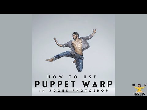How To Use The Puppet Warp Tool In Photoshop For Beginners!