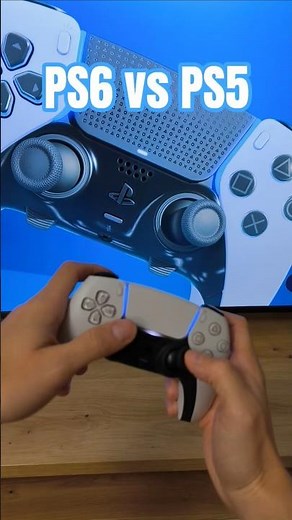 PS6 vs PS5 controller #playstation #ps5