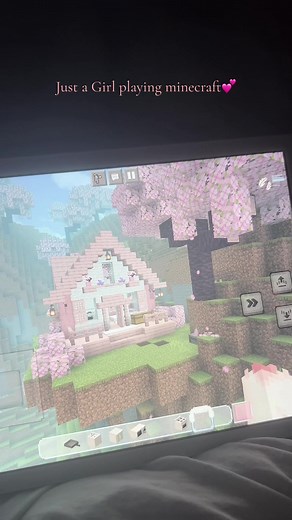 Just a Girl Playing Minecraft: Creative Builds and Fun