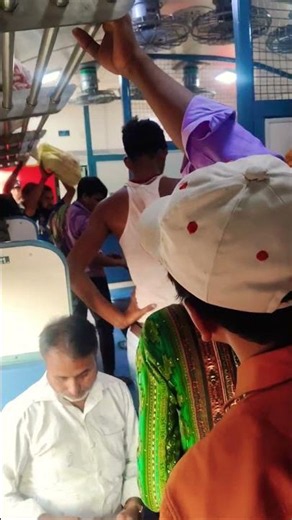 ticket checking local train. #train #railtrack #railvlogger #train