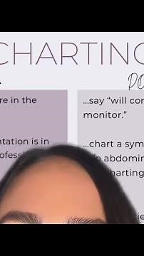 CHARTING DO’s AND DON’Ts ✅