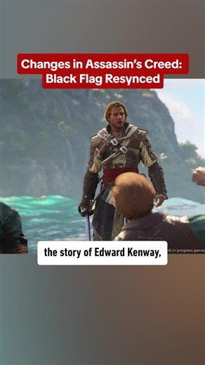 AC Black Flag is coming back in a way that helps bring the game into the modern era. What are your thoughts on the changes? #assassinscreed #acblackflag #gaming
