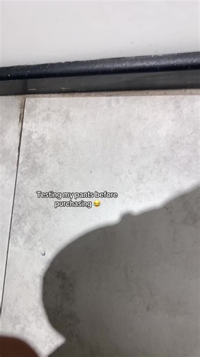 Trying on New Pants: A Fun Purchase Test